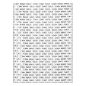 Aangepast Logo bedrijfspatroon voor rechthoek Tafelkleed (Voorkant)