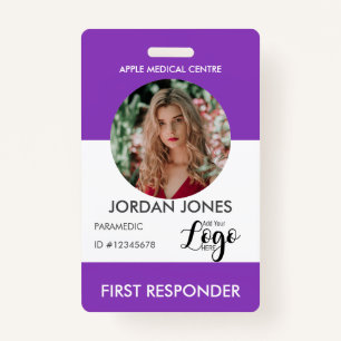 aangepast logo bedrijfspersoneel Foto ID Security  Badge