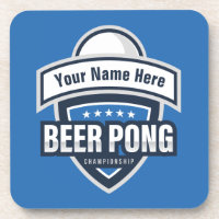 Aangepast Logo Bier Pong Kampioenschap