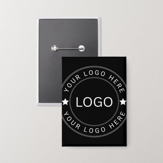 Aangepast logo button (Voorkant / Achterkant)