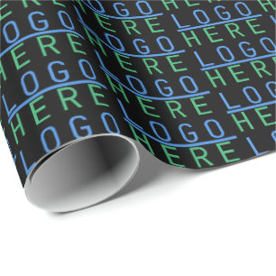 Aangepast logo cadeaupapier