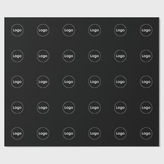 Aangepast logo cadeaupapier (Vlak)