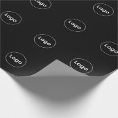 Aangepast logo cadeaupapier (Hoek)