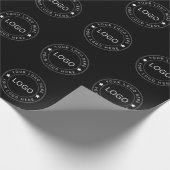 Aangepast logo cadeaupapier (Hoek)