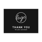 Aangepast Logo - Eenvoudig zwart bedrijf