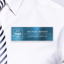 Aangepast Logo elegant Blue Professional Business