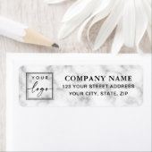 Aangepast logo elegant marmeradres voor zakelijke  etiket (Insitu)