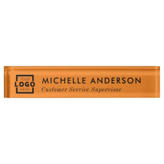 Aangepast Logo elegant modern, minimalistisch Sina Naambordje (Voorkant)