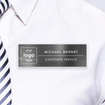 Aangepast logo Elegant Zwart Professioneel Bedrijf