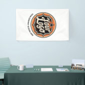 Aangepast Logo en Tekst Bedrijf Spandoek (Beurs)