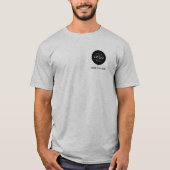 Aangepast logo en tekst Bedrijf T-shirt (Voorkant)