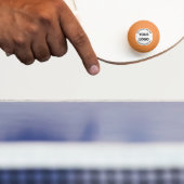 Aangepast logo en tekst gepersonaliseerde pingpong pingpongbal (Peddel)