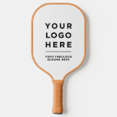 Aangepast Logo en Tekst Pickleball Paddles Geen Mi (Achterkant)
