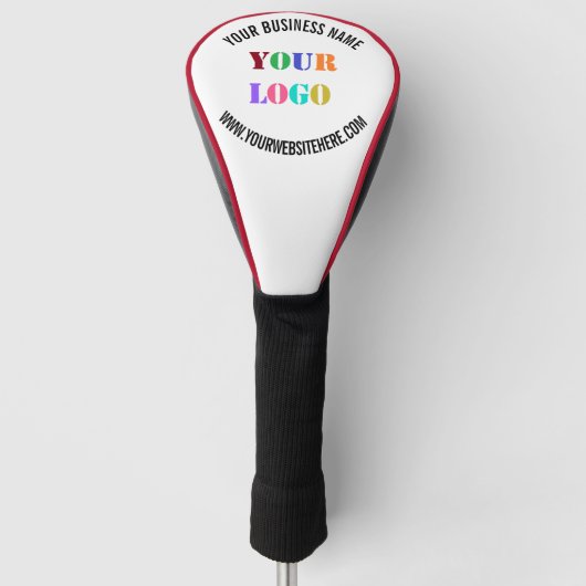 Aangepast Logo en Tekst Promotionele Golf Head Cov Golfheadcover (Voorkant)