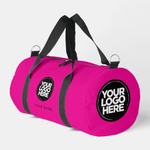 Aangepast logo en tekst promotionele zakelijke fit plunjezak