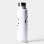 Aangepast logo en tekst Zakelijk geschenk Waterfles (Links)