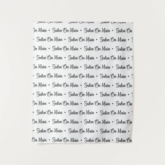 Aangepast logo evenement achtergrond Step and Repe Wandkleed (Voorkant)