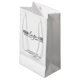 Aangepast logo evenement zakelijke bedrijfs brandi klein cadeauzakje