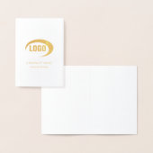 Aangepast logo folie kaarten (Display)