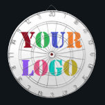 Aangepast Logo Foto Business Promotion Dart Board Dartbord<br><div class="desc">Uw kleuren - Aangepaste Logo Uw bedrijf Promotionele gepersonaliseerde Dart Boards / Gift - Maak uw eigen ontwerp - Voeg uw Logo / Afbeelding / Tekst / meer - Formaat wijzigen en verplaatsen of verwijderen en toevoegen elementen / afbeelding met aanpassingstool. Kies / voeg je favoriete achtergrond / tekstkleuren toe!...</div>