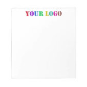Aangepast Logo Foto Business Promotion Notitieblok (Voorkant)