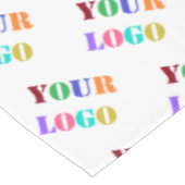 Aangepast Logo Foto Tablecloth Promotion Company Tafelkleed (Gekanteld)