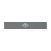 Aangepast logo grijs uitnodigingen wikkel (Vlak)
