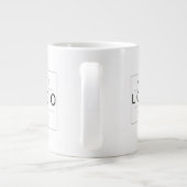 Aangepast logo grote koffiekop (Achterkant)