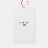 Aangepast Logo Hang Label, Vakantiegangmarketing Cadeaulabel (Achterkant)