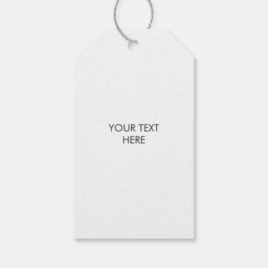 Aangepast Logo hangen Label, Happy Thanksgiving Cadeaulabel (Achterkant)