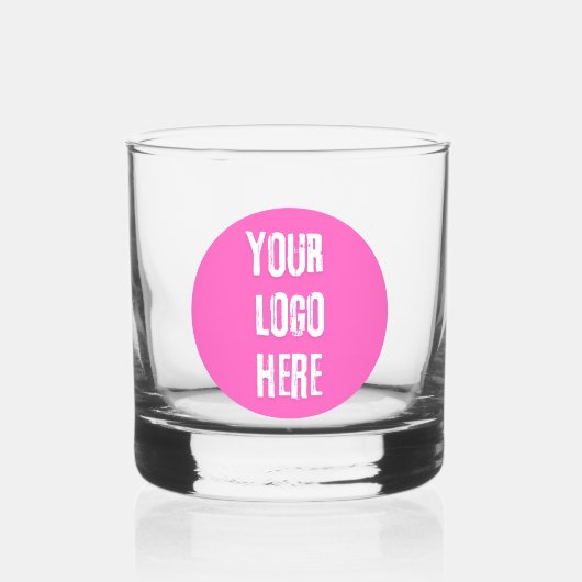 Aangepast logo hier op bril whisky glas (Voorkant)