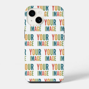 Aangepast logo hier   Voeg je eigen ontwerp toe iPhone 14 Hoesje