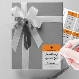 Aangepast logo iets speciaals voor naam bord label