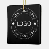 Aangepast logo keramisch ornament (Links)