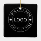 Aangepast logo keramisch ornament (Achterkant)