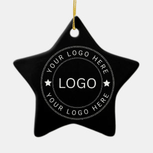 Aangepast logo keramisch ornament