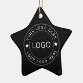 Aangepast logo keramisch ornament (Links)