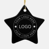Aangepast logo keramisch ornament (Achterkant)