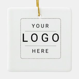 Aangepast logo keramisch ornament