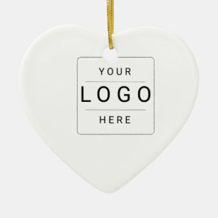 Aangepast logo keramisch ornament