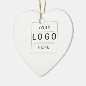 Aangepast logo keramisch ornament (Links)