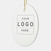 Aangepast logo keramisch ornament (Links)
