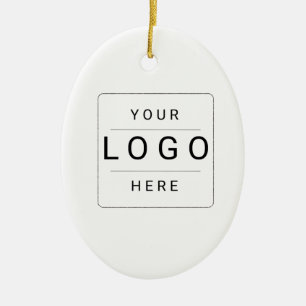 Aangepast logo keramisch ornament