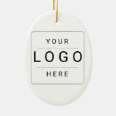 Aangepast logo keramisch ornament (Achterkant)