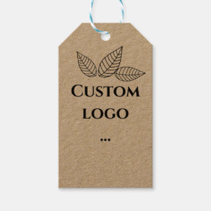 Aangepast logo label, vervanging je logo cadeaulabel