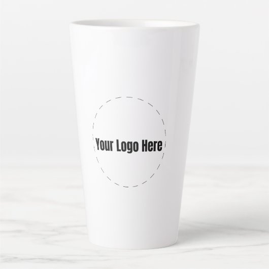 Aangepast logo latte mok (Voorkant)