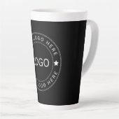 Aangepast logo latte mok (Rechterhoek)