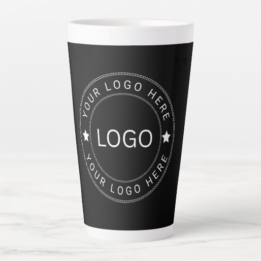 Aangepast logo latte mok (Voorkant)