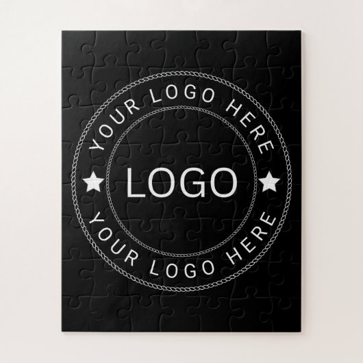 Aangepast logo legpuzzel (Verticaal)