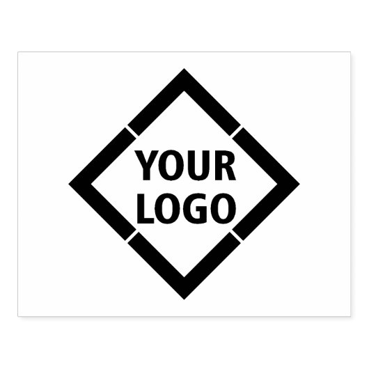 Aangepast Logo, maak je eigen, groot Rubberstempel (Afrduk)
